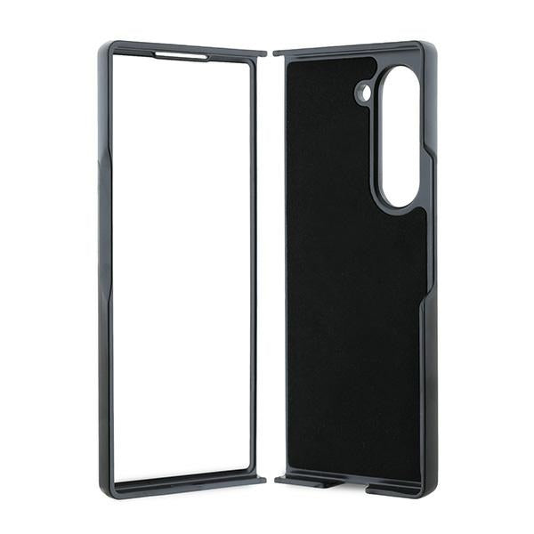 Suojakotelo Samsung Galaxy Z Fold6 F956:lle, Karl Lagerfeld, Saffiano Karl & Choupette Metal, Musta