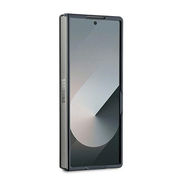 Suojakotelo Samsung Galaxy Z Fold6 F956:lle, Karl Lagerfeld, Saffiano Karl & Choupette Metal, Musta