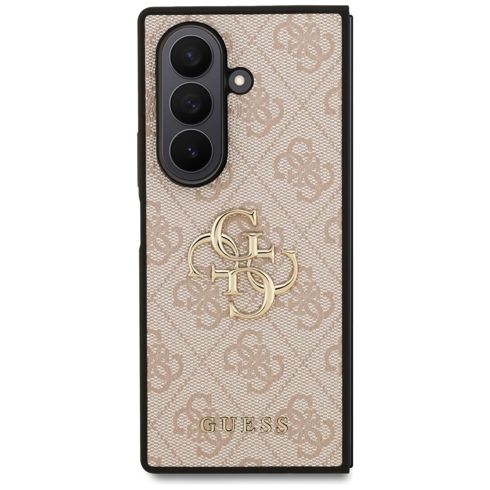 Suojakotelo Samsung Galaxy Z Fold7 F966, Guess, 4G Big Logo, Pinkki