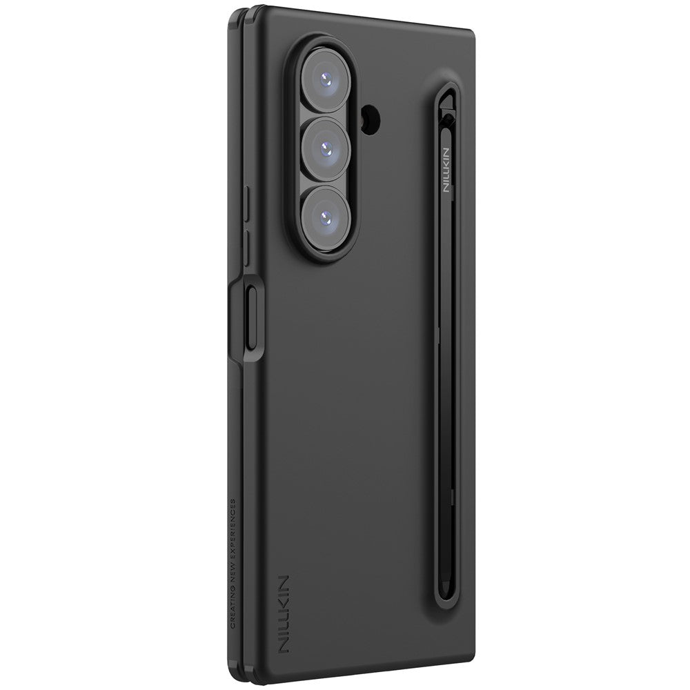 Kuori Samsung Galaxy Z Fold7 F966:lle, Nillkin, Flex Pure S-kynän pidikkeellä, Musta