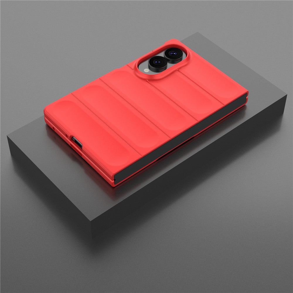 Kuori Samsung Galaxy Z Fold8 F971:lle, Techsuit, Magic Shield, Punainen