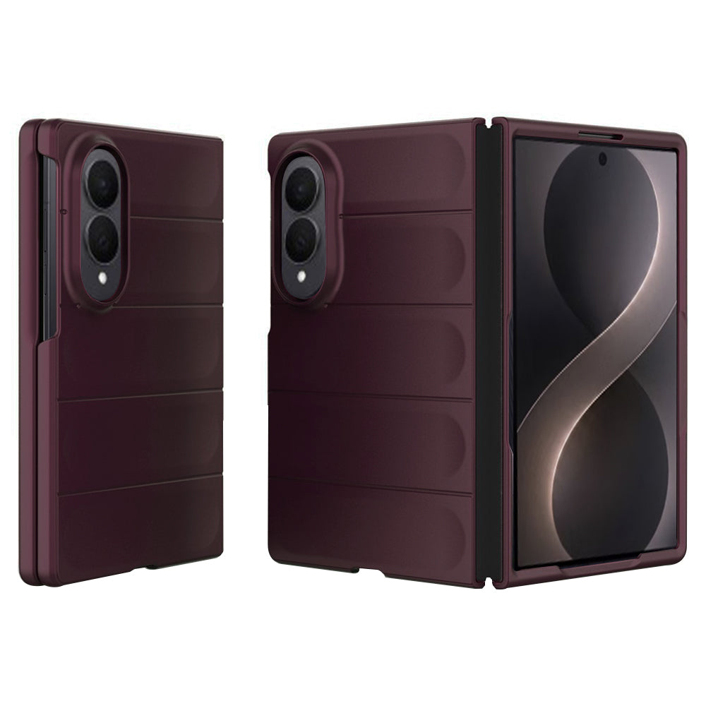 Kuori Samsung Galaxy Z Fold8 F971:lle, Techsuit, Magic Shield, Viininpunainen