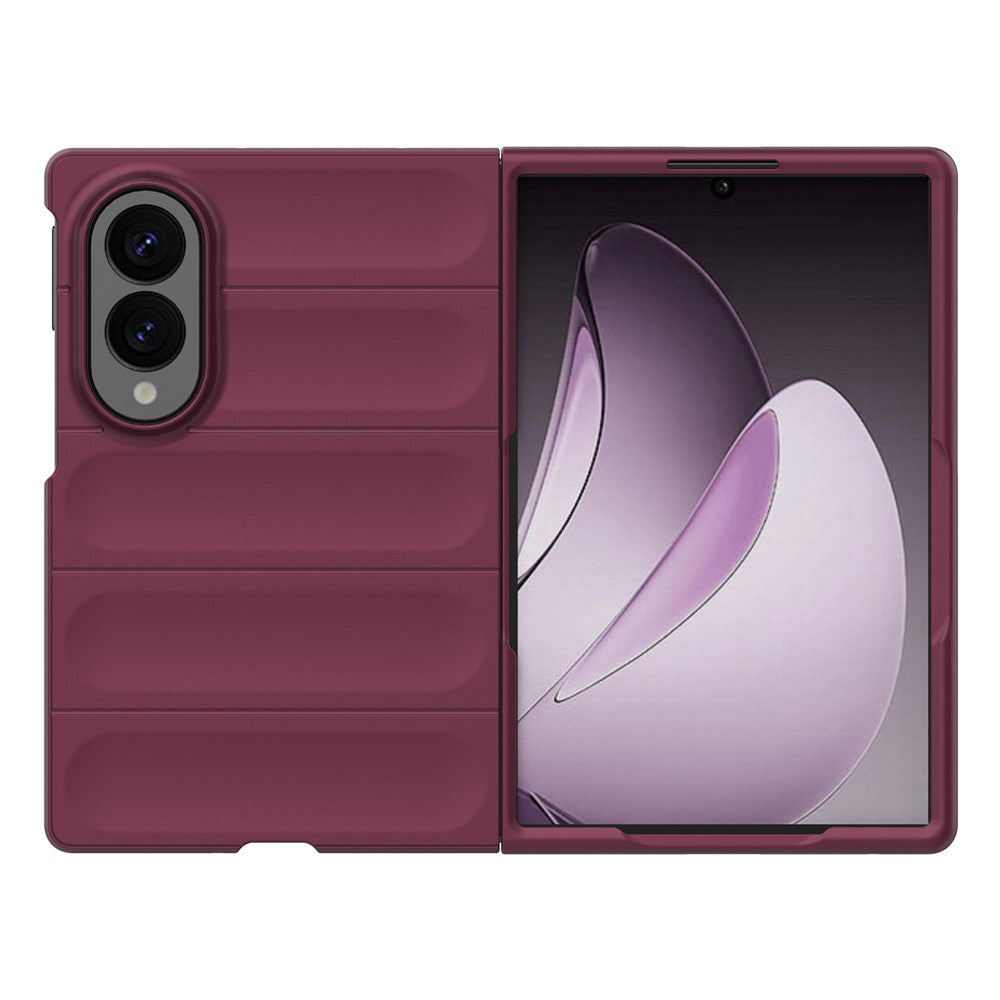 Kuori Samsung Galaxy Z Fold8 F971:lle, Techsuit, Magic Shield, Viininpunainen