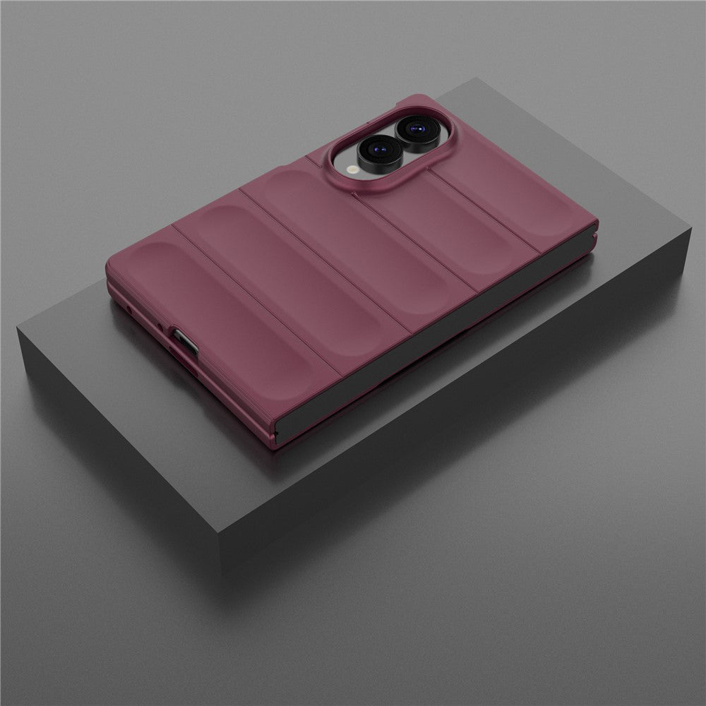 Kuori Samsung Galaxy Z Fold8 F971:lle, Techsuit, Magic Shield, Viininpunainen