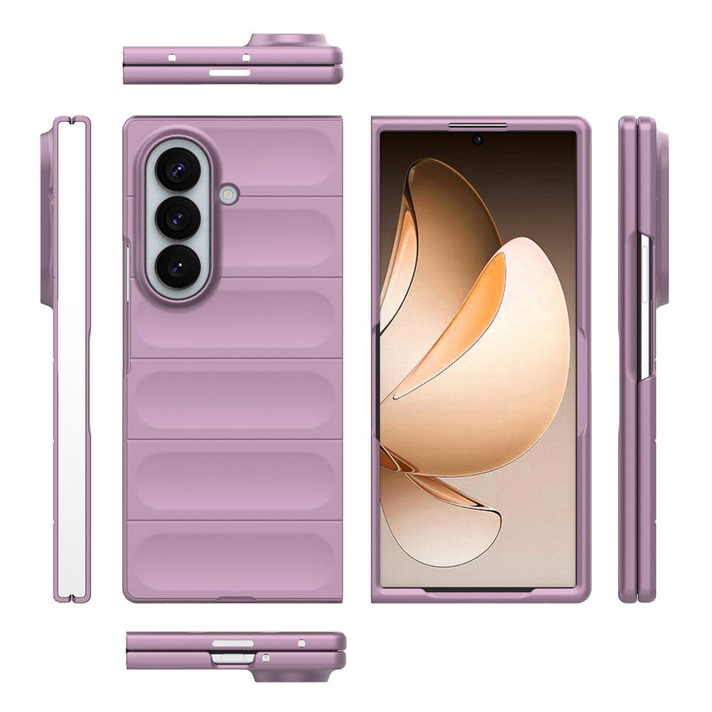 Kuori Samsung Galaxy Z Fold8 Ultra F976:lle, Techsuit, Magic Shield, Violetti