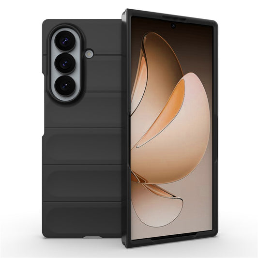 Kuori Samsung Galaxy Z Fold8 Ultra F976:lle, Techsuit, Magic Shield, Musta