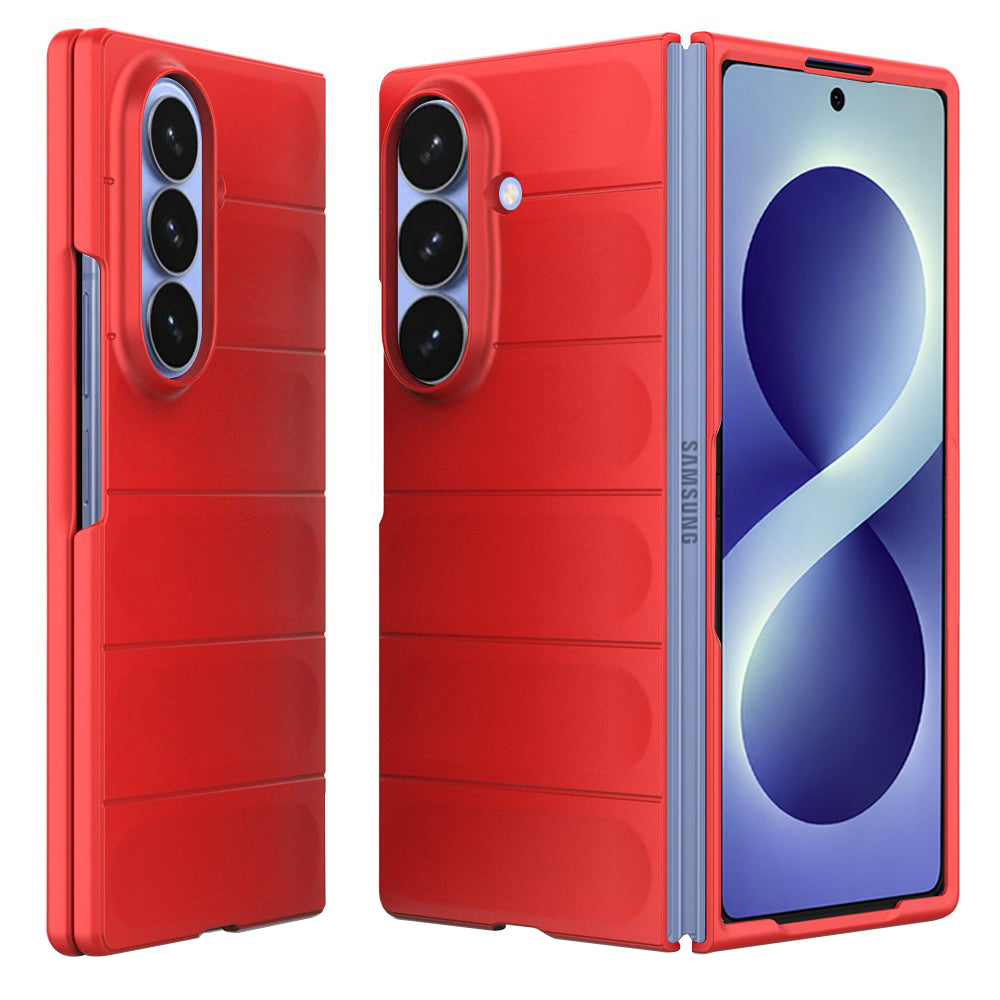 Kuori Samsung Galaxy Z Fold8 Ultra F976:lle, Techsuit, Magic Shield, Punainen