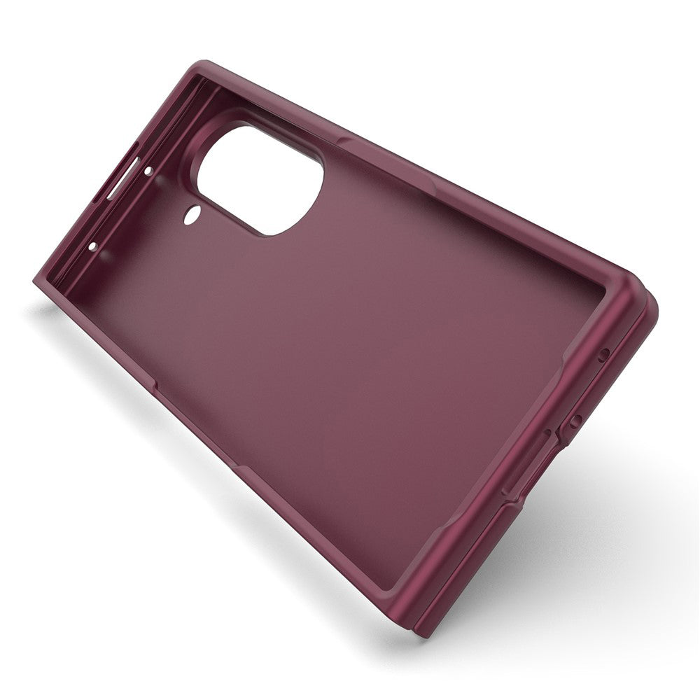 Kuori Samsung Galaxy Z Fold8 Ultra F976:lle, Techsuit, Magic Shield, Viininpunainen