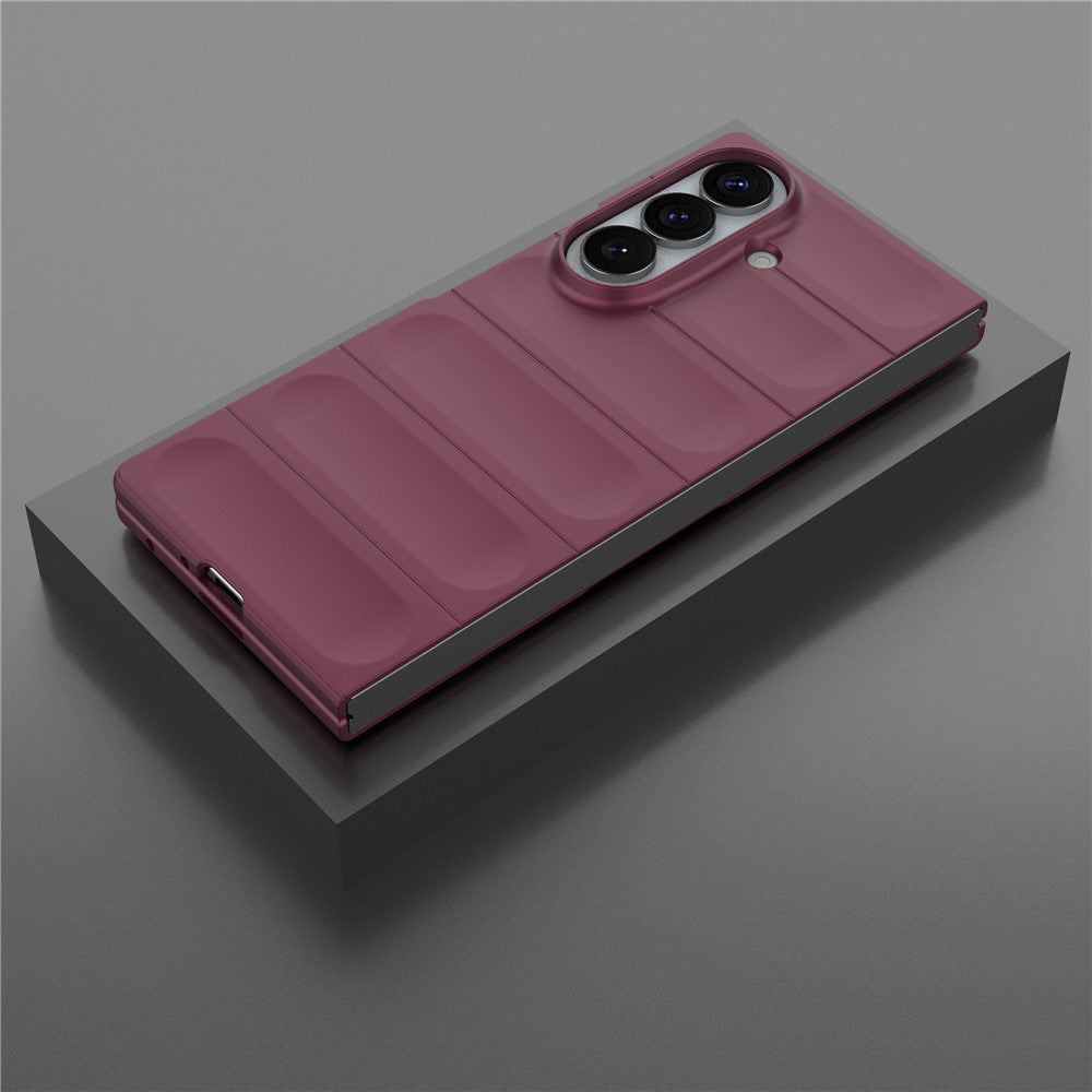 Kuori Samsung Galaxy Z Fold8 Ultra F976:lle, Techsuit, Magic Shield, Viininpunainen