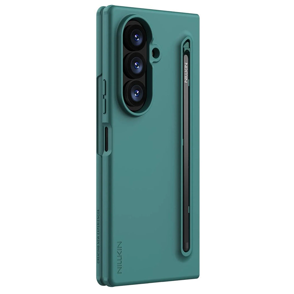 Kuori Samsung Galaxy Z Fold8 Ultra F976:lle, Nillkin, Flex Pure S-Pen -pidikkeellä, Vihreä
