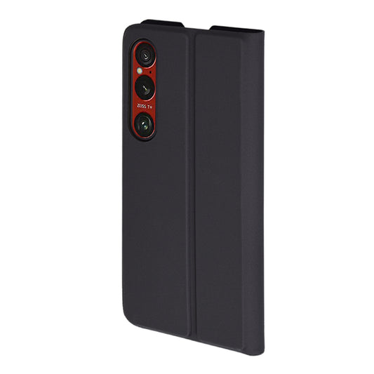 Kuori Sony Xperia 1 VI:lle, Techsuit, Magskin Book, Musta
