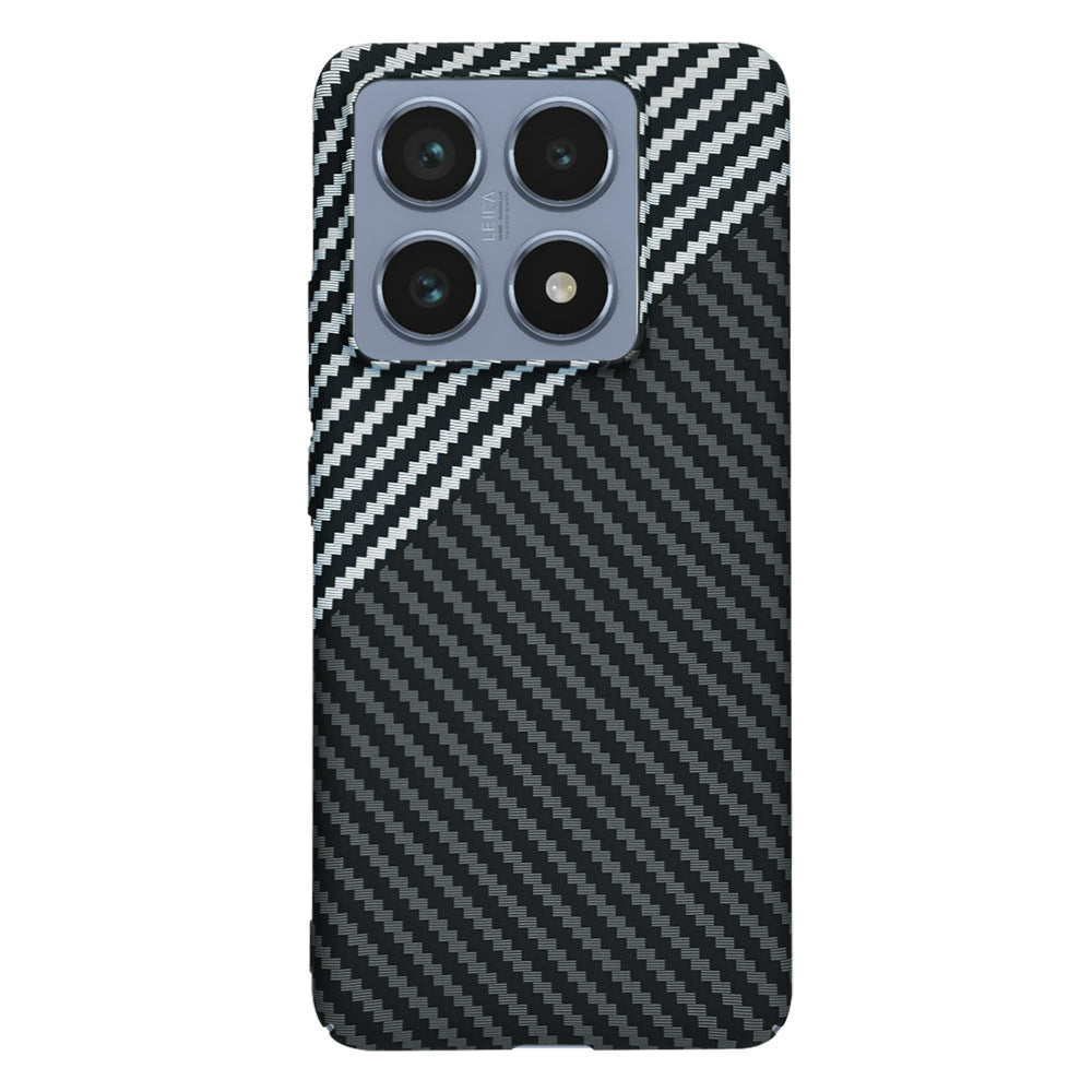 Kuori Xiaomi 14T Pro:lle, Techsuit, Carbonite FiberShell, Musta Harmaa