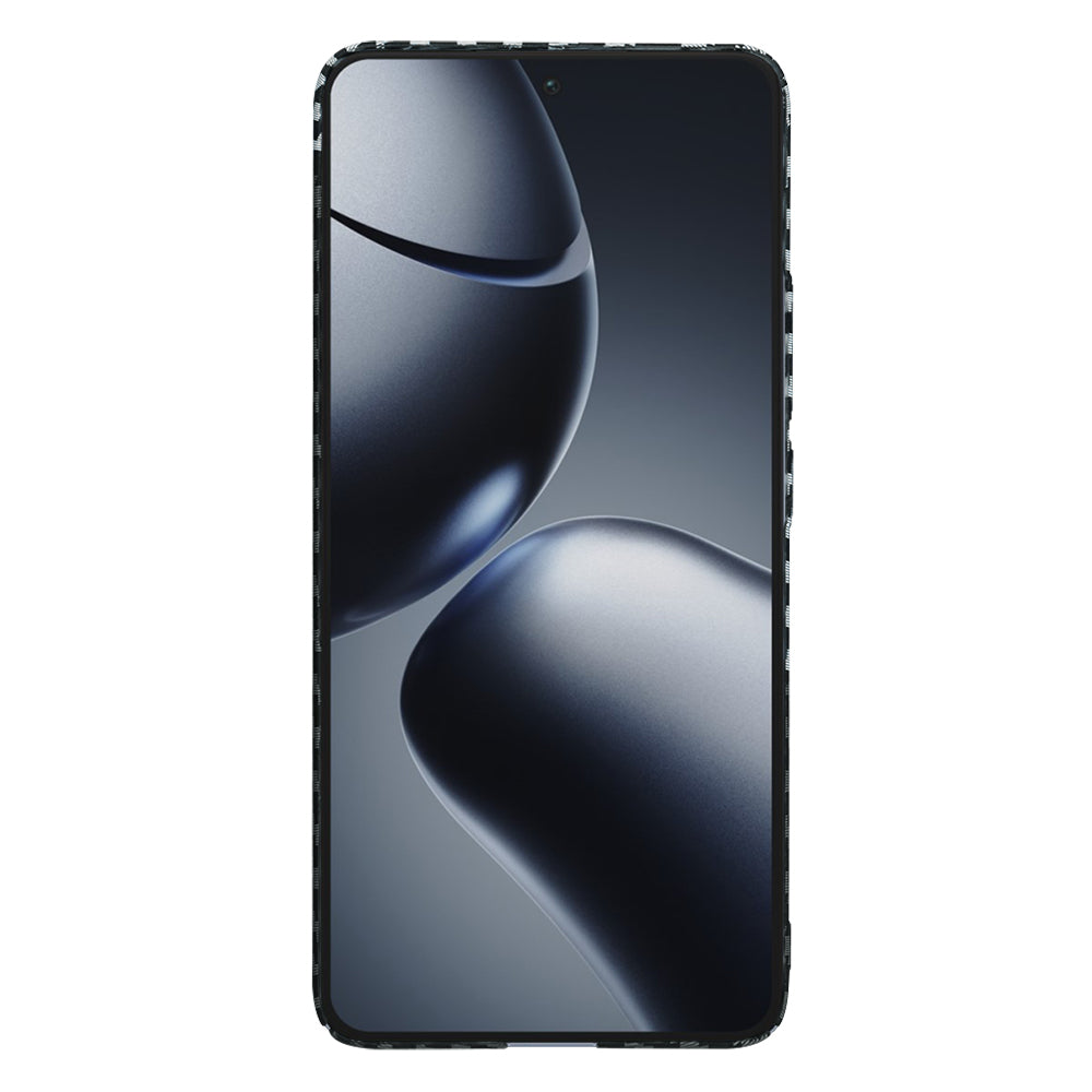 Kuori Xiaomi 14T Pro:lle, Techsuit, Carbonite FiberShell, Musta Harmaa