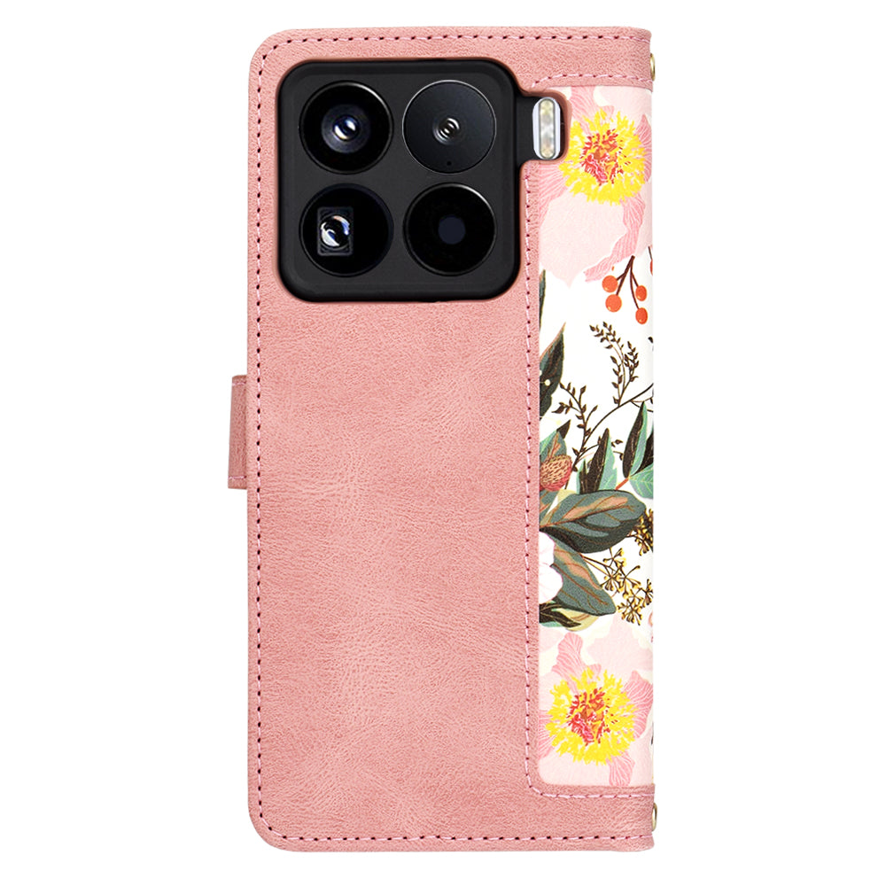 Kuori Xiaomi 15 Pro:lle, Techsuit, FlipCraft, Vaaleanpunainen