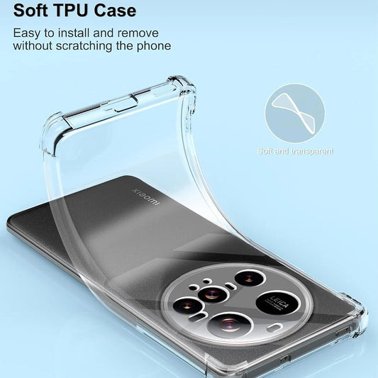 Kuori Xiaomi 15 Ultra -puhelimelle, Techsuit, Iskunkestävä Kirkas, Läpinäkyvä