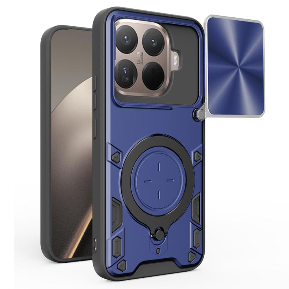 Kotelo Xiaomi 15T Pro:lle, Techsuit, CamGuard Pro, Sininen