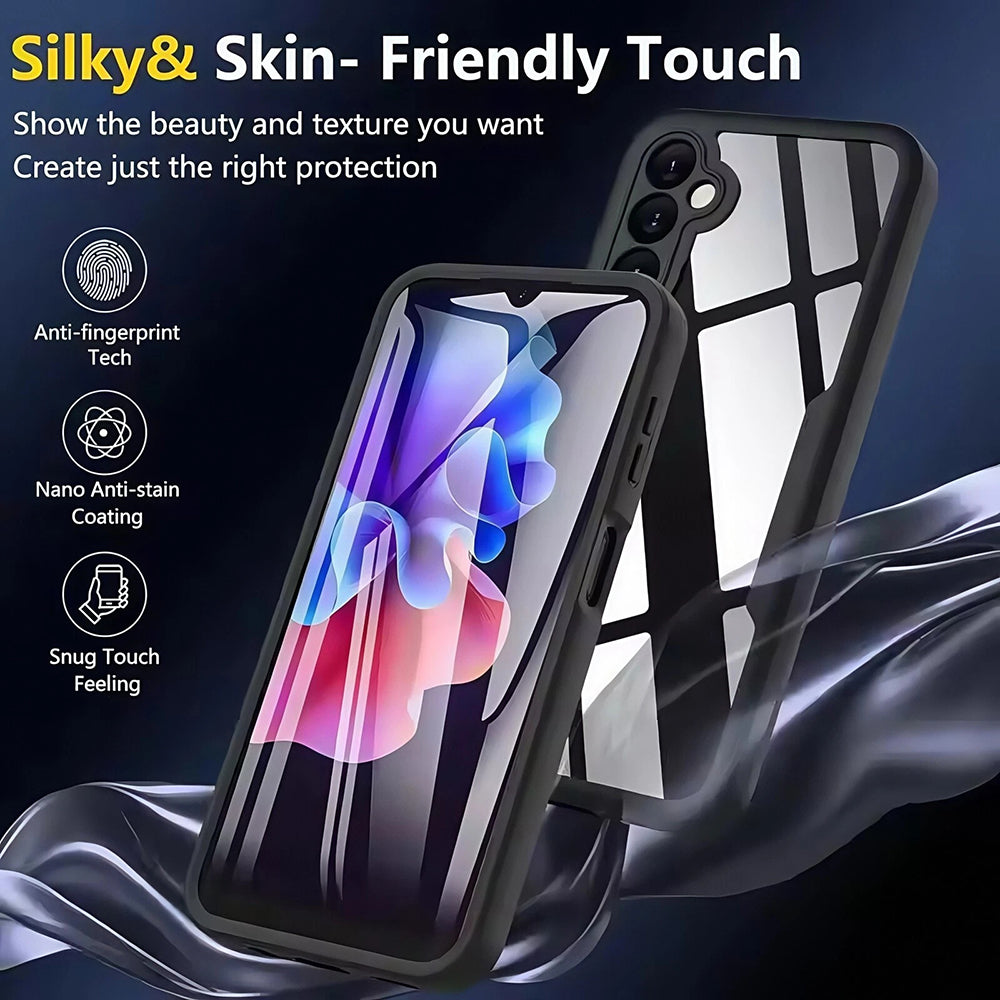 Suojakotelo Xiaomi 15T Pro:lle, Techsuit, ColorVerse 360, Musta