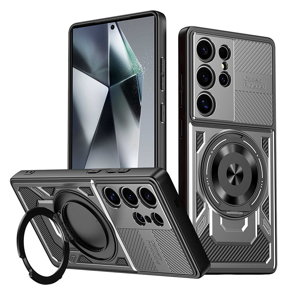 Suojakotelo Xiaomi 15T Prolle, Techsuit, RuggedCam, Harmaa