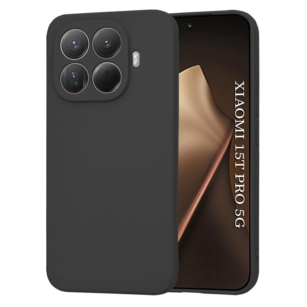 Suojakotelo Xiaomi 15T Pro, Techsuit, SoftFlex, Musta