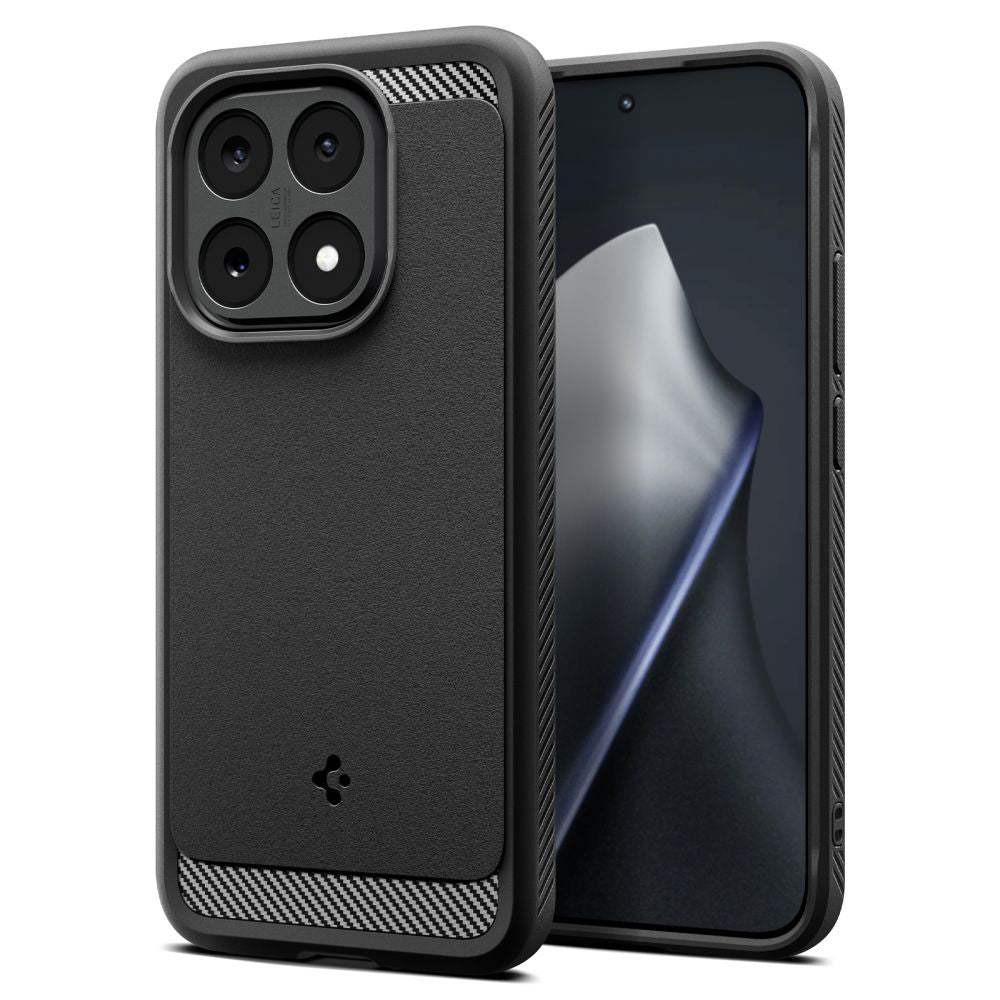 Suojakotelo Xiaomi 15T:lle, Spigen, Rugged Armor, Mattamusta ACS10459