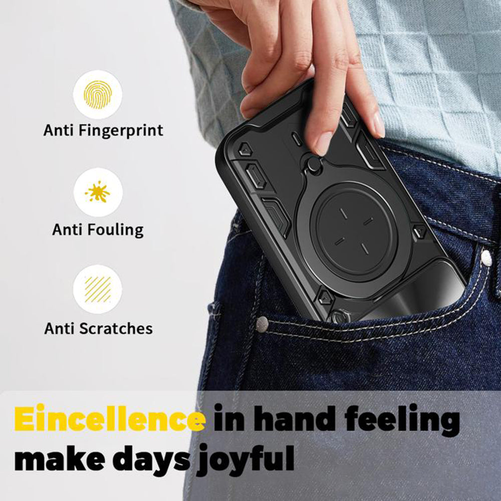 Suojakotelo Xiaomi 15T:lle, Techsuit, CamGuard Pro, Punainen