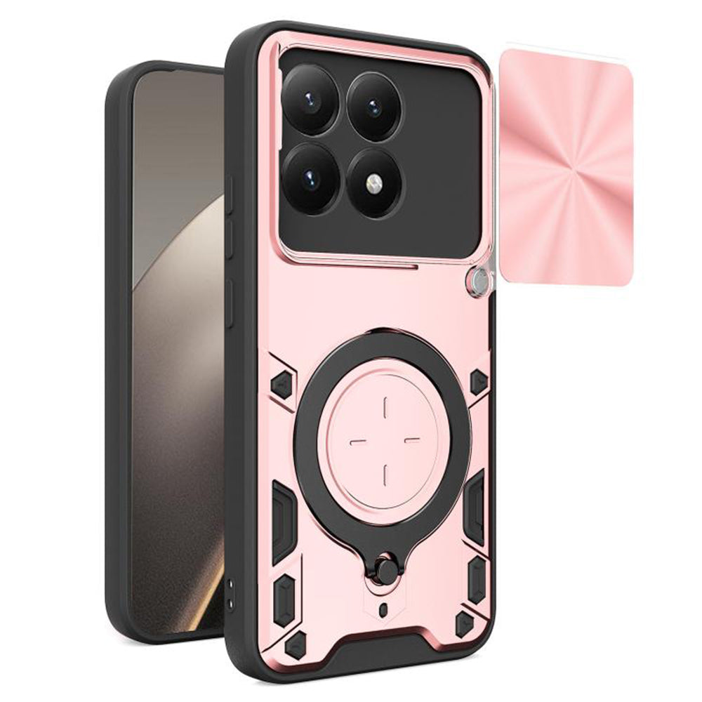 Kotelo Xiaomi 15T:lle, Techsuit, CamGuard Pro, Pinkki
