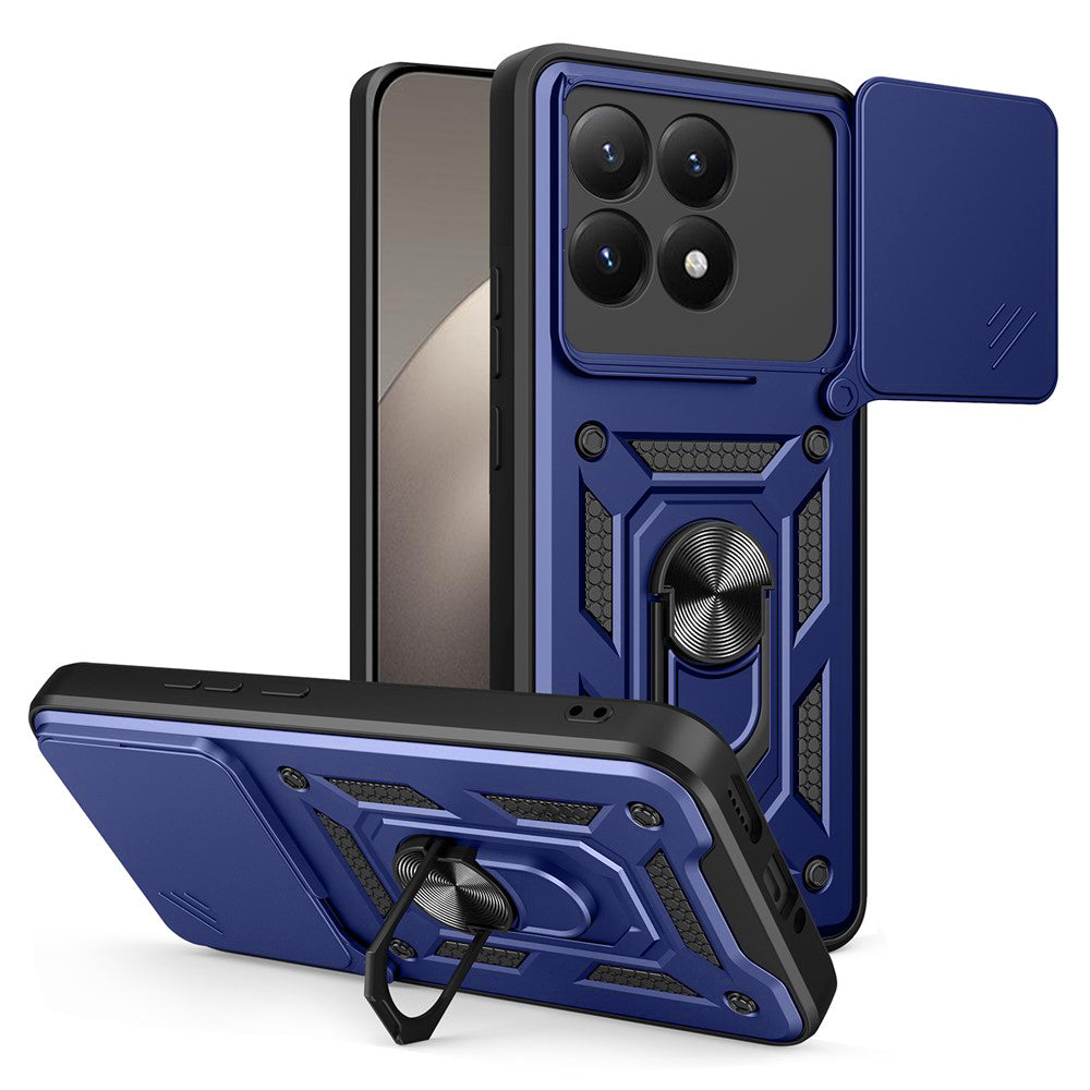 Suojakotelo Xiaomi 15T:lle, Techsuit, CamShield, Sininen