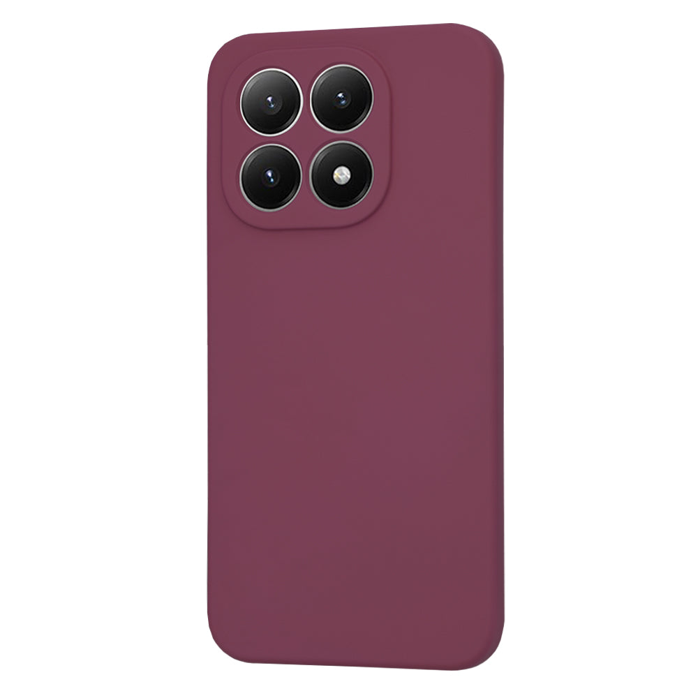 Suojakotelo Xiaomi 15T:lle, Techsuit, SoftFlex, Kirsikanpunainen
