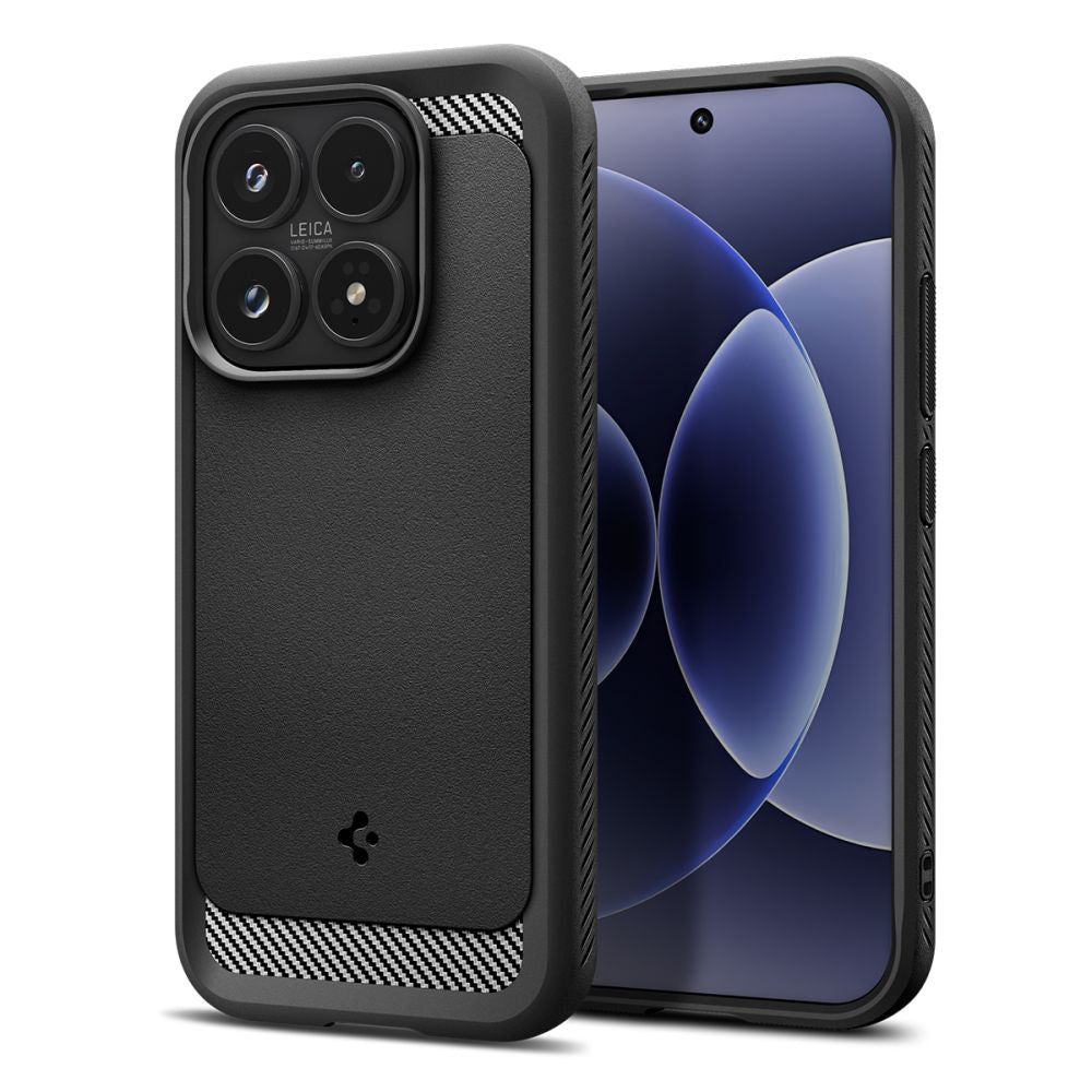 Suojakotelo Xiaomi 17:lle, Spigen, Rugged Armor, Mattamusta ACS10458