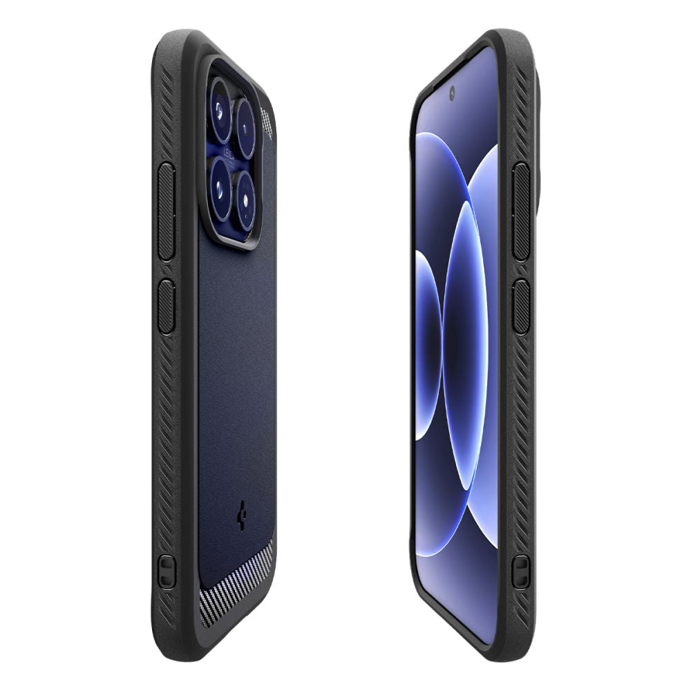 Suojakotelo Xiaomi 17:lle, Spigen, Rugged Armor, Mattamusta ACS10458