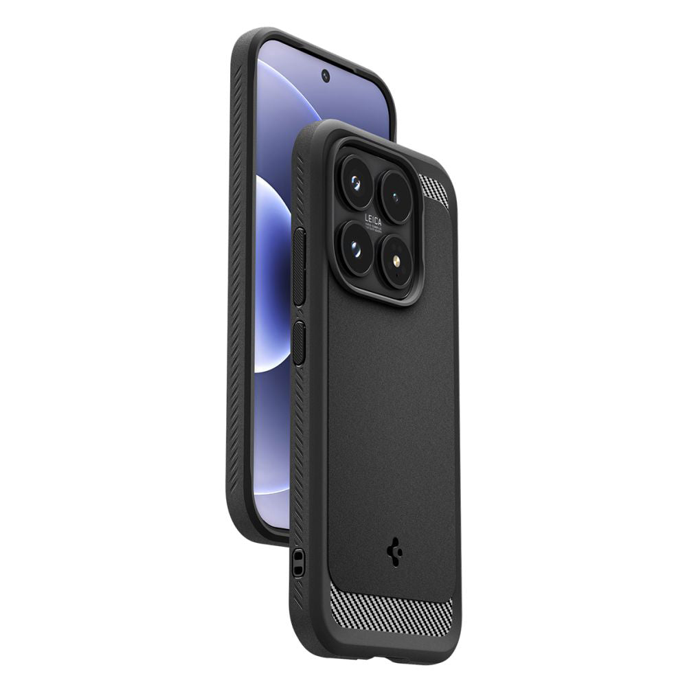Suojakotelo Xiaomi 17:lle, Spigen, Rugged Armor, Mattamusta ACS10458