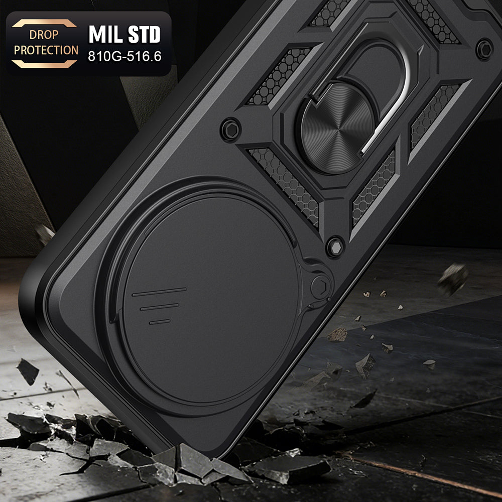 Kotelo Xiaomi 17 Ultra, Techsuit, CamShield, Musta