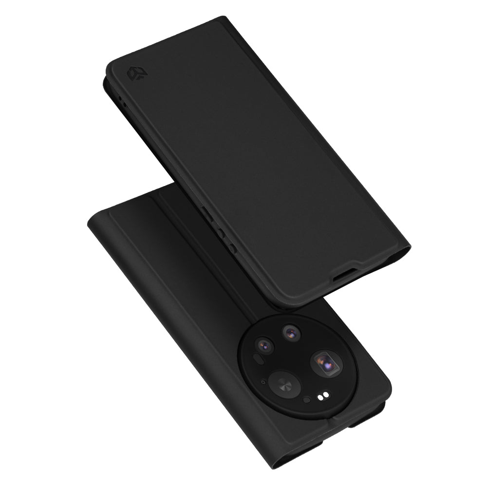 Suojakotelo Xiaomi 17 Ultra, Techsuit, Magskin Book, Musta