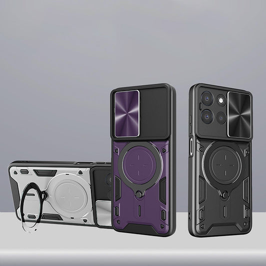 Kuori Xiaomi 17T Pro:lle, Techsuit, CamGuard Pro, Punainen