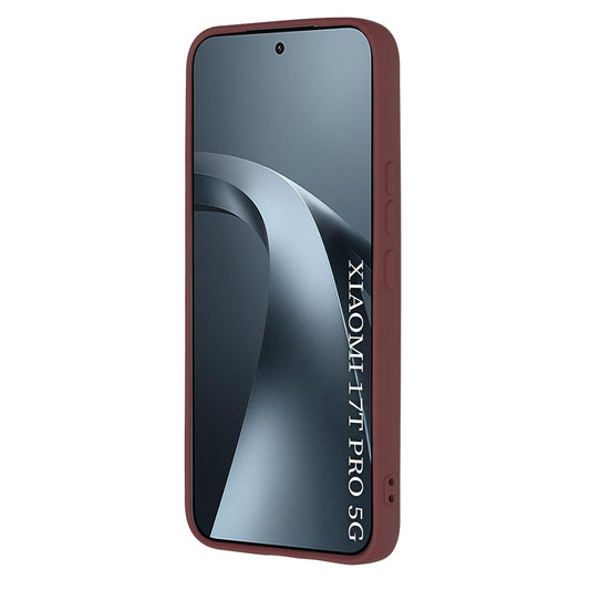 Kuori Xiaomi 17T Pro:lle, Techsuit, SoftFlex, Viininpunainen