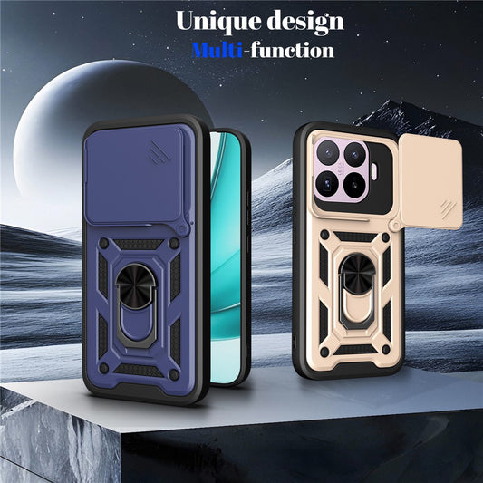 Kuori Xiaomi 17T:lle, Techsuit, CamShield, Vaaleanpunainen Kulta