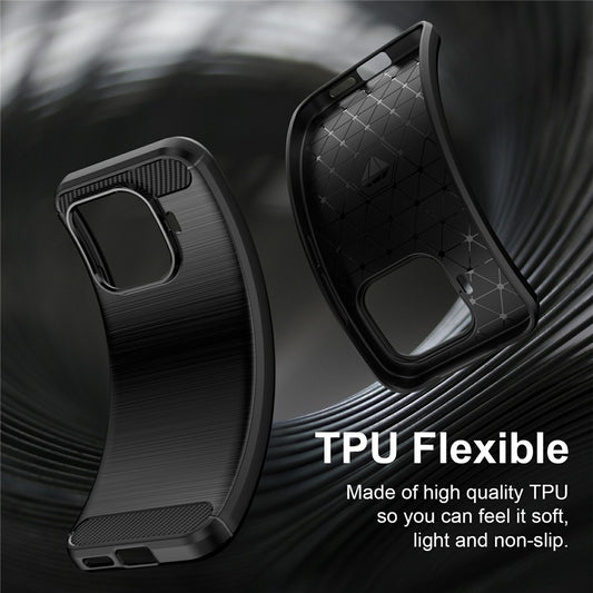 Kuori Xiaomi 17T:lle, Techsuit, Hiili, Sininen