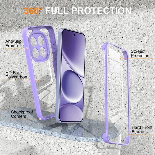 Kuori Xiaomi 17T:lle, Techsuit, ColorVerse 360, Violetti