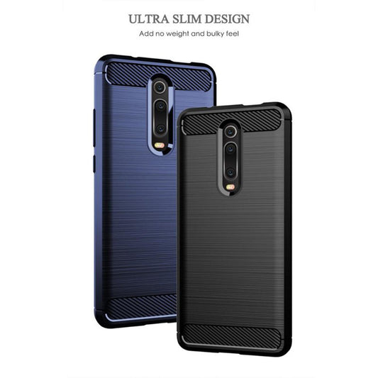 Kuori Xiaomi Mi 9T Pro / 9T / Redmi K20 Pro / K20, Techsuit, Hiili, Musta