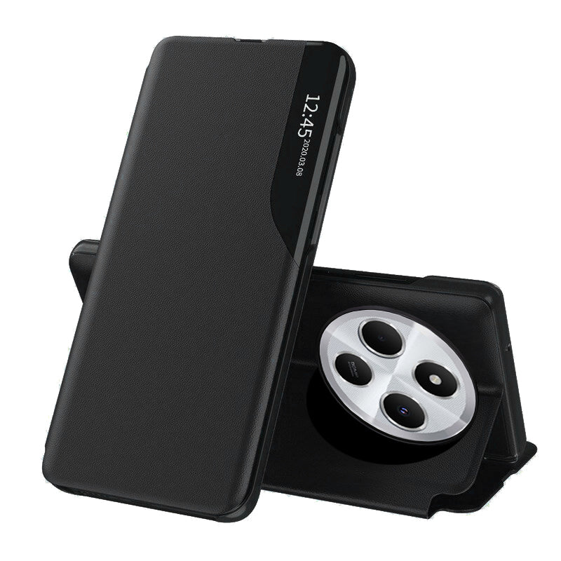Kuori Xiaomi Poco C75 / Redmi 14C:lle, Techsuit, eFold, Musta
