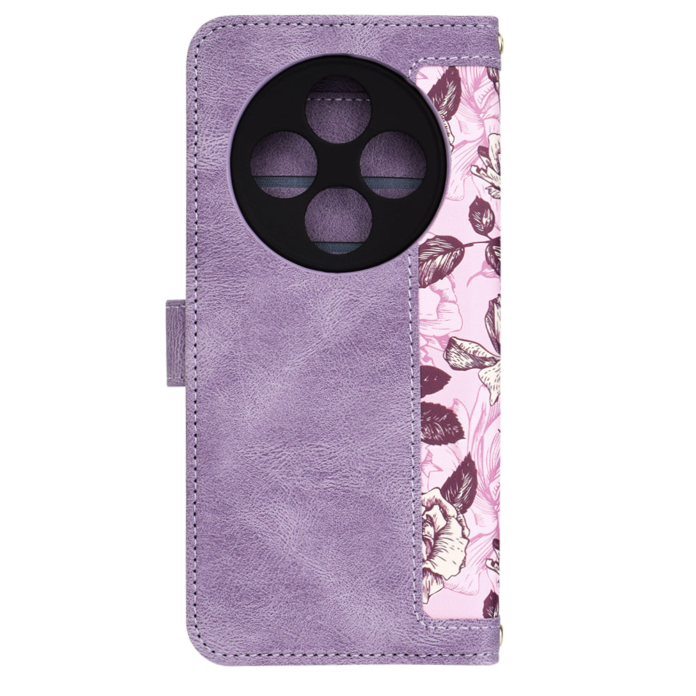 Suojakotelo Xiaomi Poco C75 / Redmi 14C, Techsuit, FlipCraft, Violetti