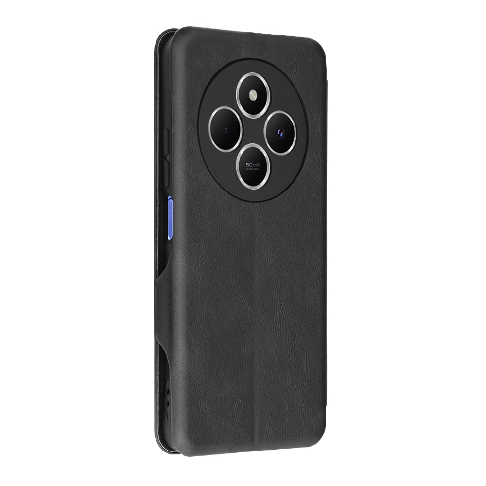 Kotelo Xiaomi Poco C75 / Redmi 14C, Techsuit, Safe Wallet Plus, Musta