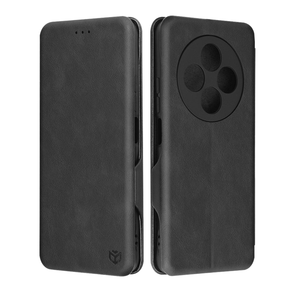 Kotelo Xiaomi Poco C75 / Redmi 14C, Techsuit, Safe Wallet Plus, Musta