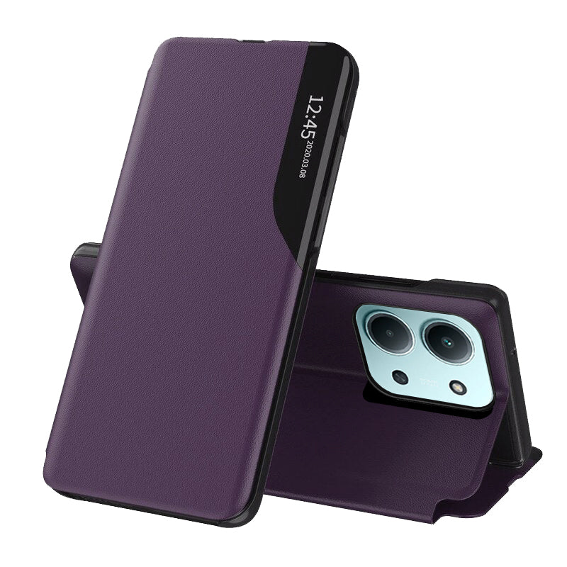 Suojakotelo Xiaomi Poco C85 4G / Redmi 15C 5G / 15C 4G, Techsuit, eFold, Violetti