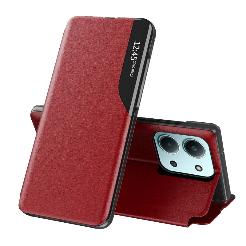 Suojakotelo Xiaomi Poco C85 4G / Redmi 15C 5G / 15C 4G, Techsuit, eFold, Punainen