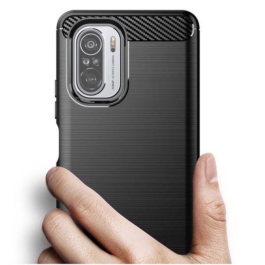 Kuori Xiaomi Poco F3 / Mi 11i:lle, Techsuit, Hiili, Musta