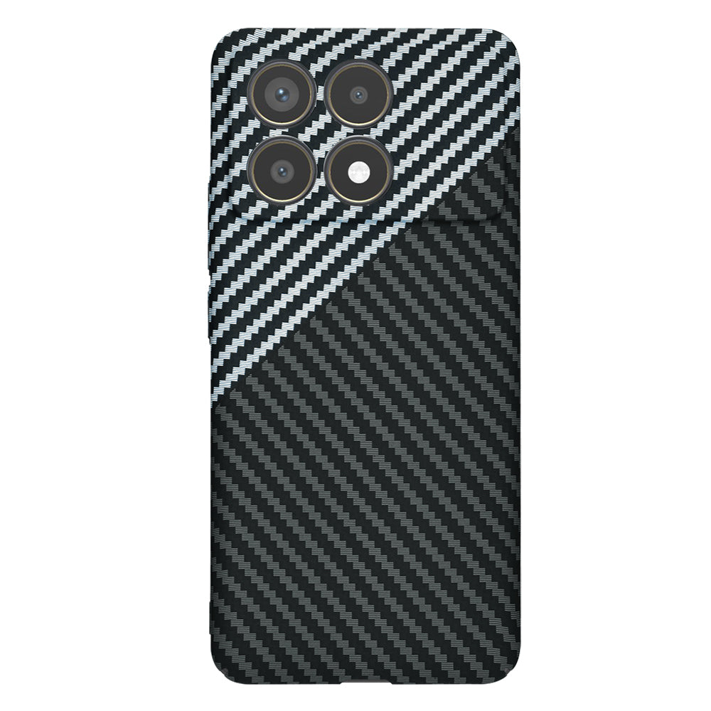 Kuori Xiaomi Poco F6 Pro:lle, Techsuit, Carbonite FiberShell, Musta Harmaa