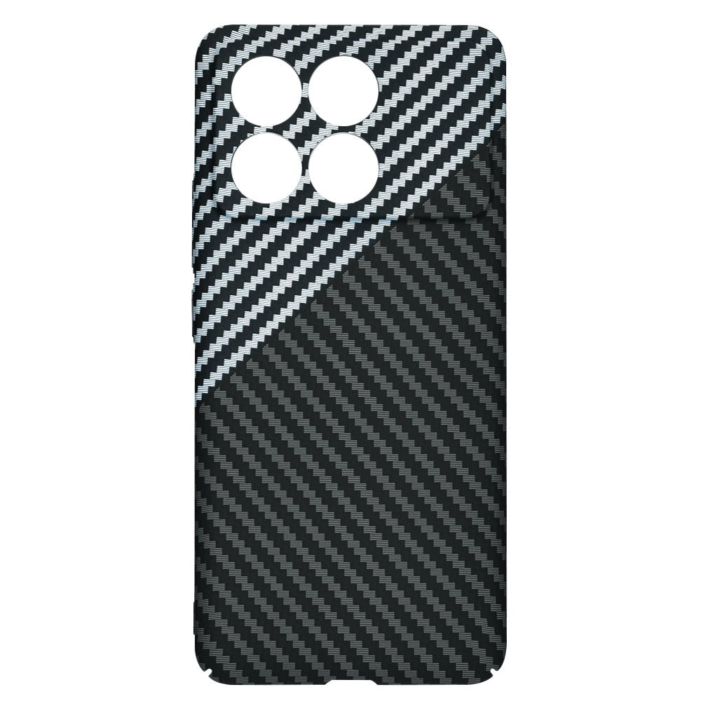 Kuori Xiaomi Poco F6 Pro:lle, Techsuit, Carbonite FiberShell, Musta Harmaa