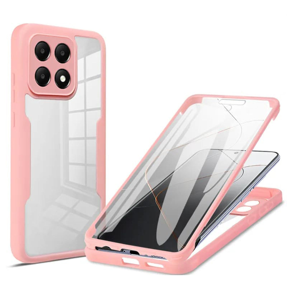 Kuori Xiaomi Poco F6 Pro:lle, Techsuit, ColorVerse 360, Vaaleanpunainen