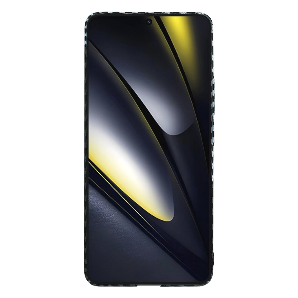 Kuori Xiaomi Poco F6:lle, Techsuit, Carbonite FiberShell, Musta Harmaa